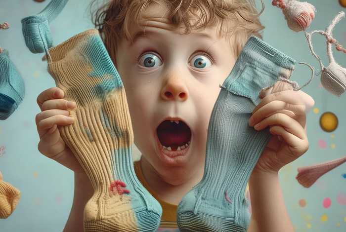 臭袜子小孩、小孩臭袜子图片