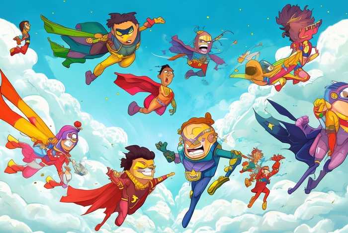 超级飞侠儿童涂画（超级飞侠儿童涂画图片）