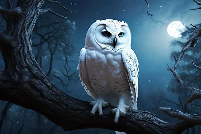 白色猫头鹰故事;白色猫头鹰故事内容 白色猫头鹰故事;白色猫头鹰故事内容