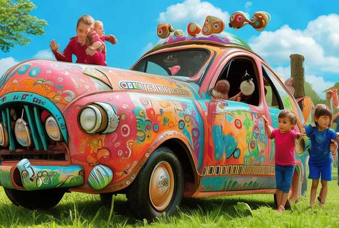 车子儿童故事 - 汽车故事幼儿