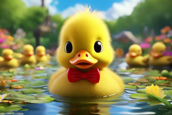 聪明的小黄鸭儿童故事;幼儿故事聪明的小鸭子绘本 聪明的小黄鸭儿童故事;幼儿故事聪明的小鸭子绘本