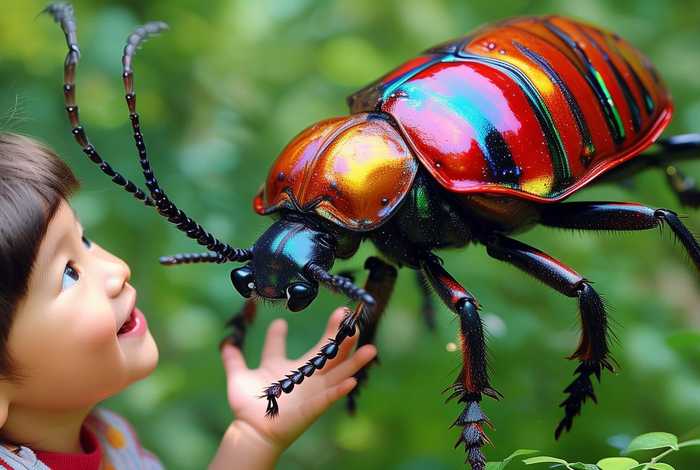 独角仙儿童图片（独角仙有没有图片）