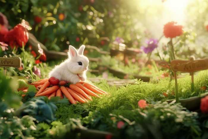 聪明的小白兔幼儿故事（幼儿故事《聪明的小白兔》）