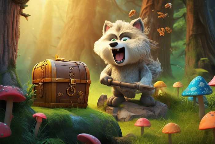 笨狼找宝藏故事完整版（笨狼的故事之笨狼找宝藏读后感）