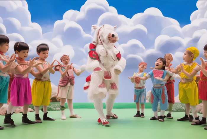 白龙马儿童手势舞、白龙马儿歌手势舞