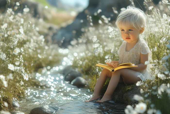 白色的儿童故事；和白色有关的故事