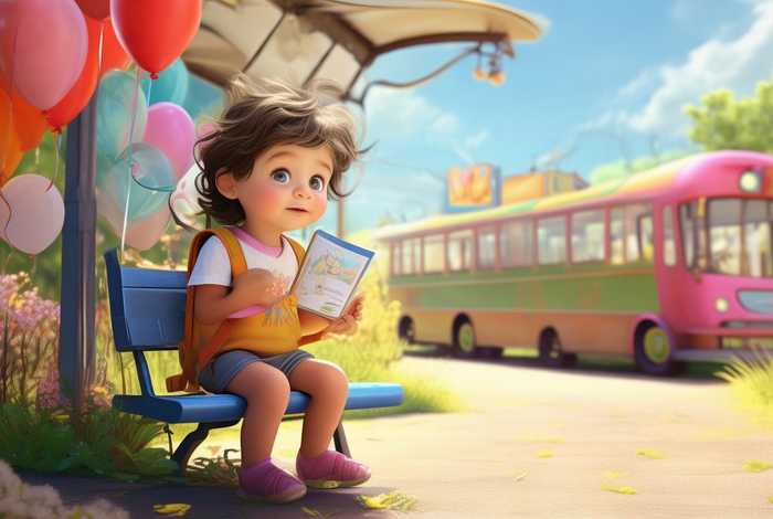 等车故事视频，等车幼儿故事视频