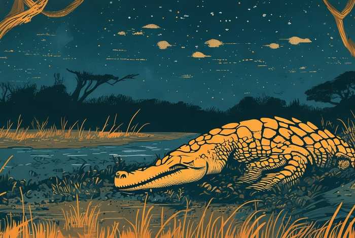 鳄鱼的睡前故事文字版 鳄鱼的睡前故事文字版视频