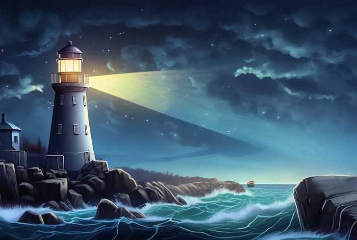 灯塔的绘本故事、灯塔的绘本故事内容