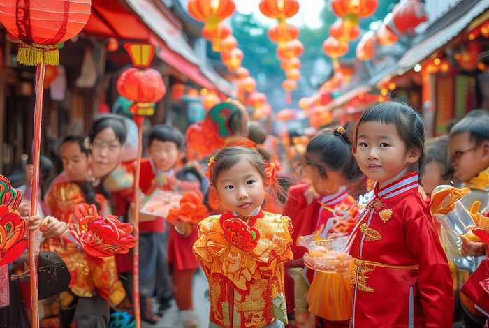 春节故事作品儿童、春节故事绘画作品