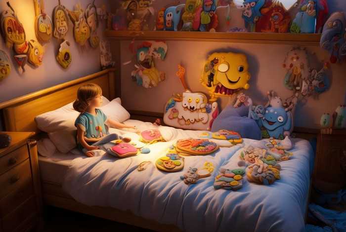 饼干睡前故事 - 彩色饼干睡前故事