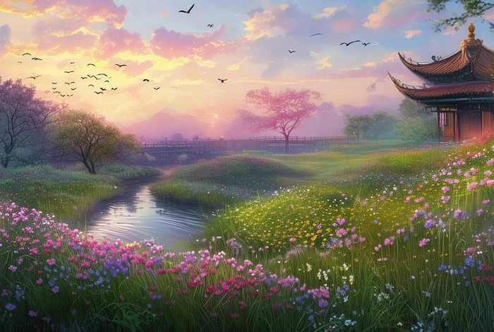 春晓背景故事 - 春晓背景故事图片