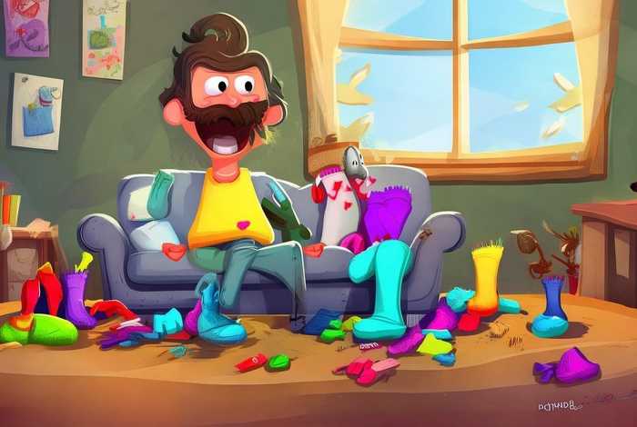 爸爸的臭袜子绘本故事内容 - 爸爸的臭袜子绘本故事内容图片 爸爸的臭袜子绘本故事内容 - 爸爸的臭袜子绘本故事内容图片