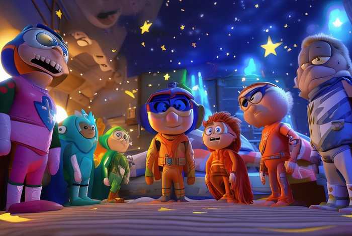 超级飞侠睡前故事儿童完整3-6岁 - 超级飞侠睡前文字故事