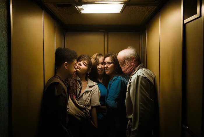 电梯小故事 原版 电梯的小故事