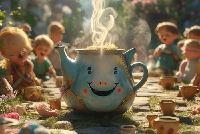 茶壶的儿童故事 - 有关茶壶的故事 茶壶的儿童故事 - 有关茶壶的故事