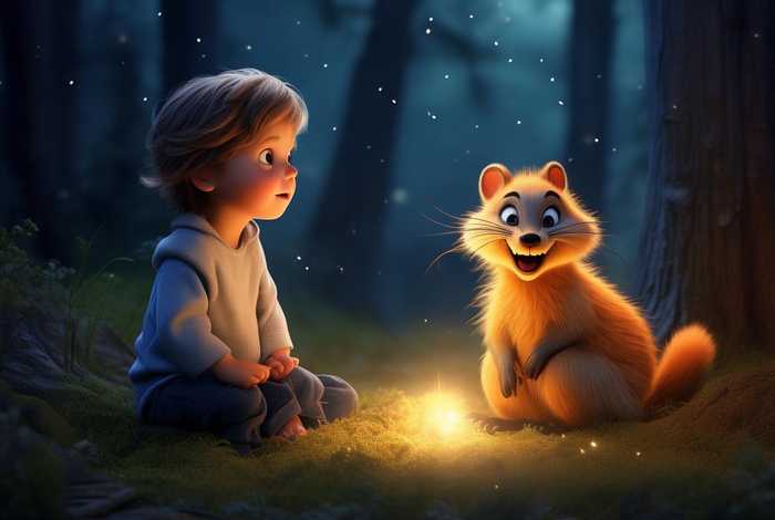 臭鼬 儿童故事；睡前故事臭鼬的故事