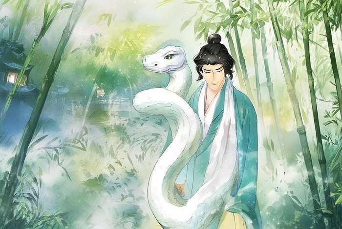 白蛇传中英文绘本 白蛇传中英文绘本图片