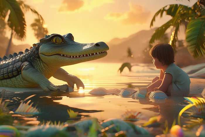 鳄鱼的故事幼儿睡前故事 鳄鱼的故事幼儿睡前故事大全