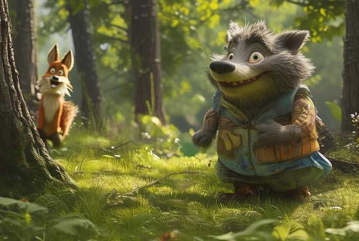 笨狼的故事两百字 笨狼的故事两百字以上