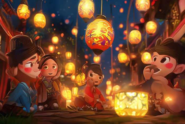 灯笼的幼儿故事、有关灯笼的绘本故事幼儿