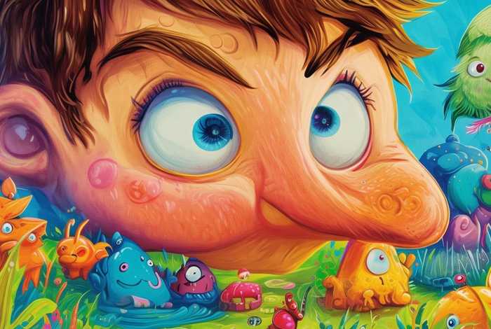 鼻孔的故事儿童，幼儿绘本故事鼻孔的故事