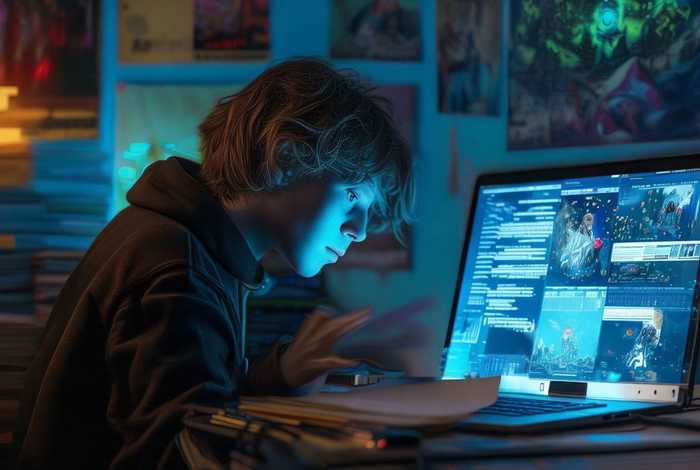 沉迷网络小故事、沉迷网络小故事简短