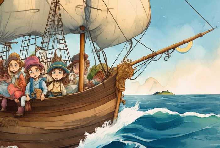 第二次航海旅行儿童故事（第三次航海旅行的故事）