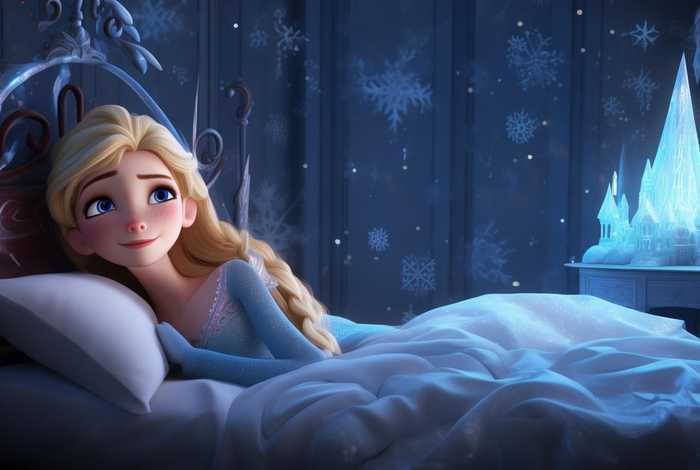 艾莎公主儿童睡前故事，艾莎公主 睡前故事