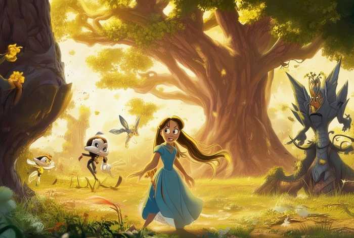 迪士尼儿童故事 来一个迪士尼故事