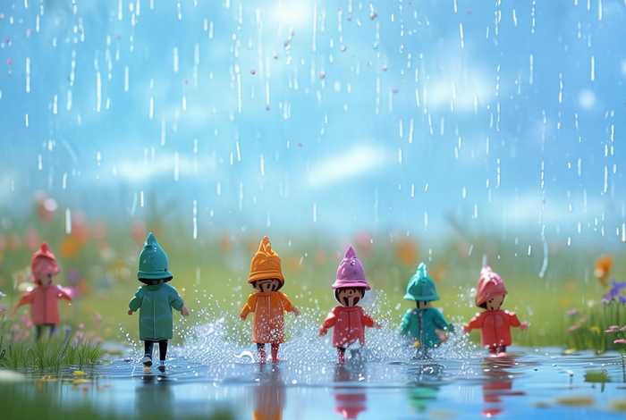 春雨小故事动图 春雨小故事动图表情包