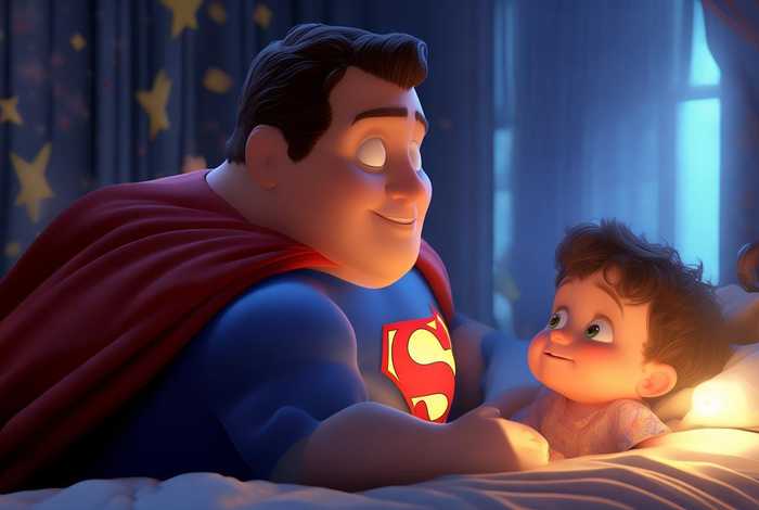 超人故事儿童睡前（超人睡前故事在线听）