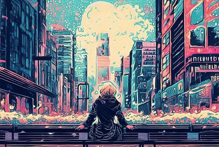 藏在心里的故事；藏在心里的故事融化在这个城市