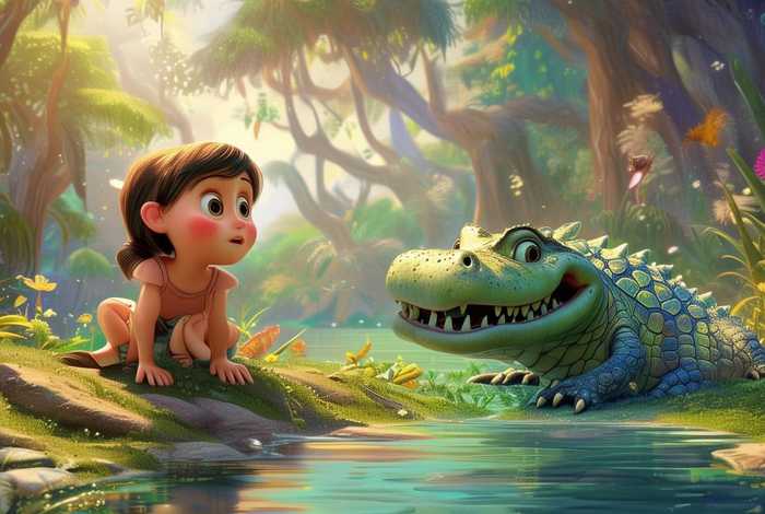 鳄鱼故事绘本、鳄鱼的绘本故事 鳄鱼故事绘本、鳄鱼的绘本故事
