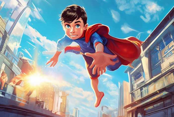超人故事儿童版 超人故事文字版