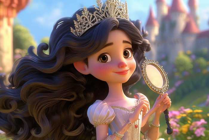 爱臭美的小公主故事 爱臭美的小公主故事简介