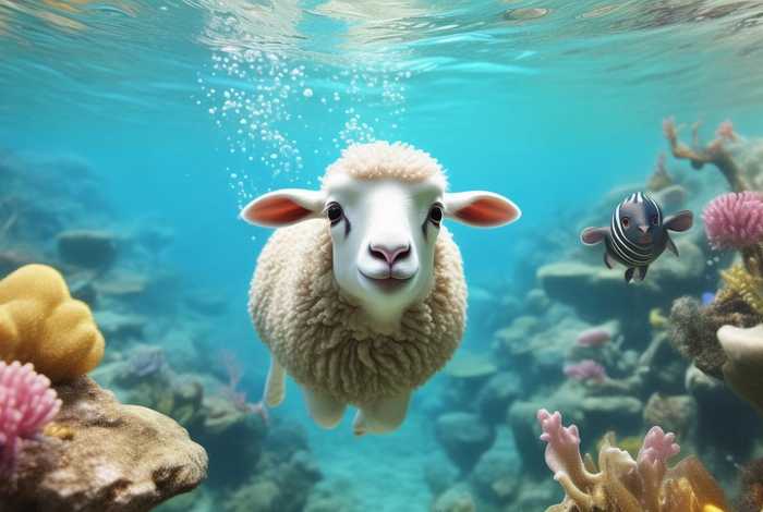 斑纹羊与小黑鱼故事、斑纹羊与小黑鱼故事视频