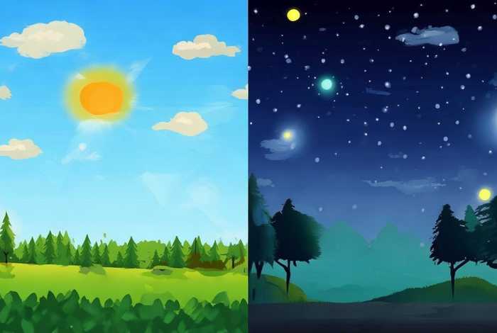 白天黑夜故事绘本；关于白天和黑夜的绘本故事