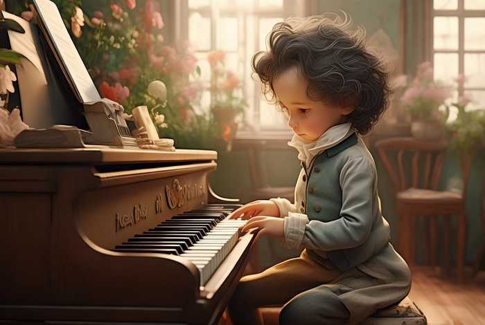 贝多芬儿时的故事；贝多芬小时侯的故事