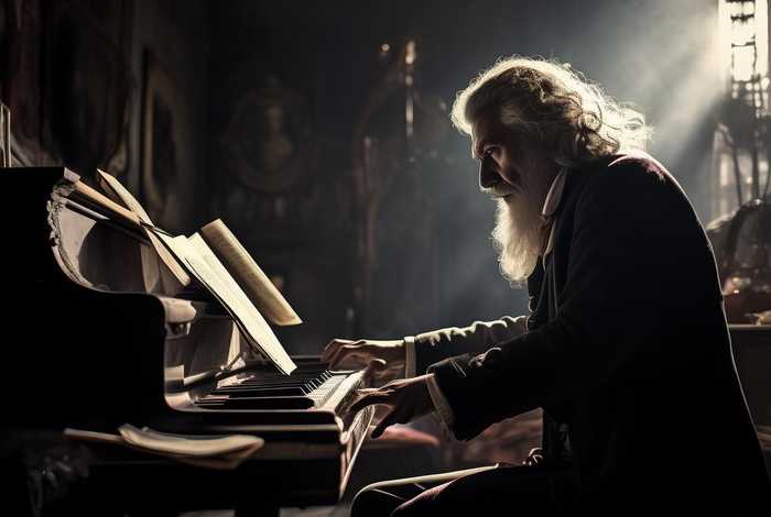 贝多芬耳聋后怎么创作，贝多芬耳朵聋了后怎么创作的