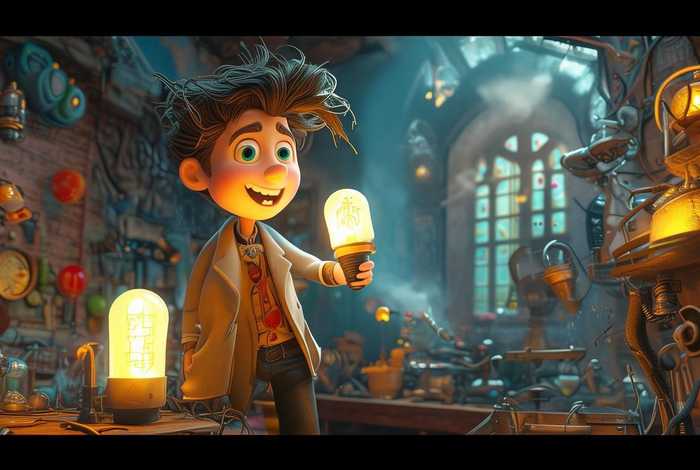 爱迪生童话故事动画 爱迪生的故事视频动画