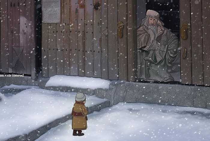 程门立雪儿童故事获奖视频、程门立雪寓言故事视频