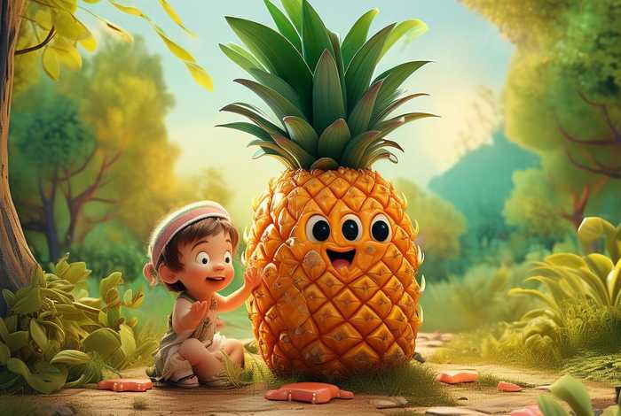 菠萝卜的故事（有关菠萝的故事绘本）