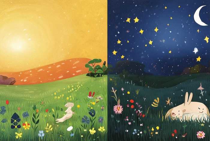 白天和黑夜绘本故事、白天和黑夜的绘本故事 白天和黑夜绘本故事、白天和黑夜的绘本故事