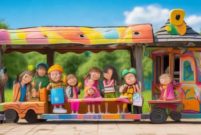 等车绘本故事；等车幼儿故事绘本