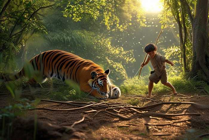 调虎离山儿童故事教案，调虎离山的故事教案