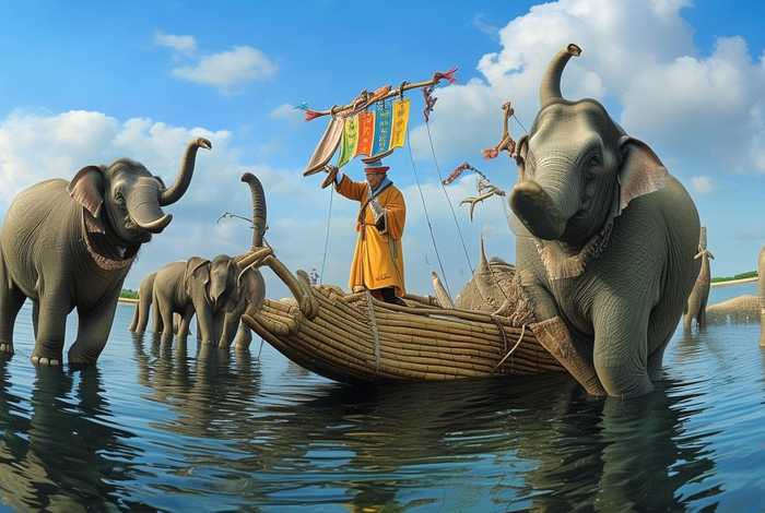 草船称象故事 - 草船称象故事情节概括 草船称象故事 - 草船称象故事情节概括