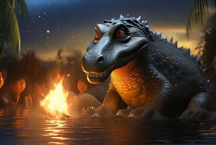 鳄鱼的眼泪童话故事视频，鳄鱼的眼泪的故事视频