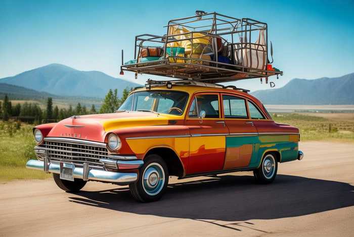 车子旅行 - 车子旅行架