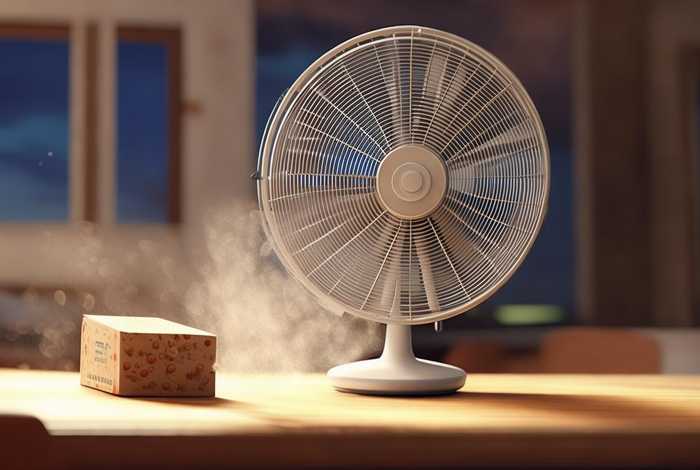 电风扇吹掉空盒的故事，电风扇吹掉空盒的故事图片